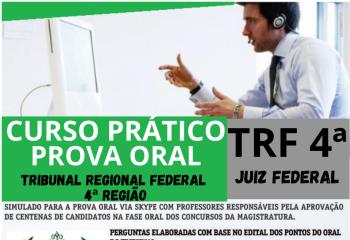 Curso Online Prova Oral XVIII TRF4ª REGIÃO
